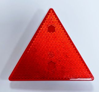 Reflektor, 3eckig, rot, mit 5mm Gewinde