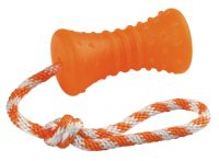 Gummiknochen am Seil 30cm